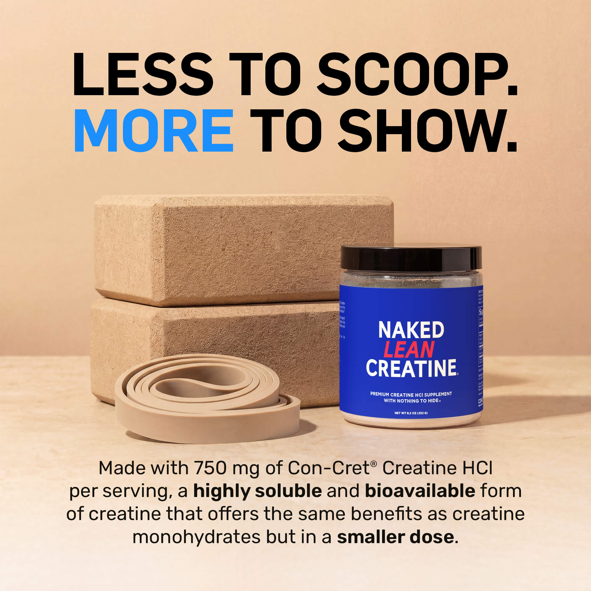 Creatine HCl Powder - Unflavored | Clean Creatine For Active Routines