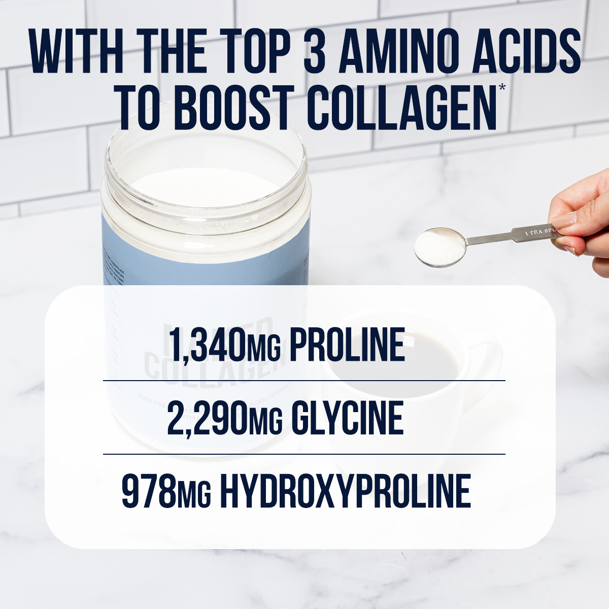 Collagen Peptides Packets - Stick Packs | Everyday Wellness Protein Boost