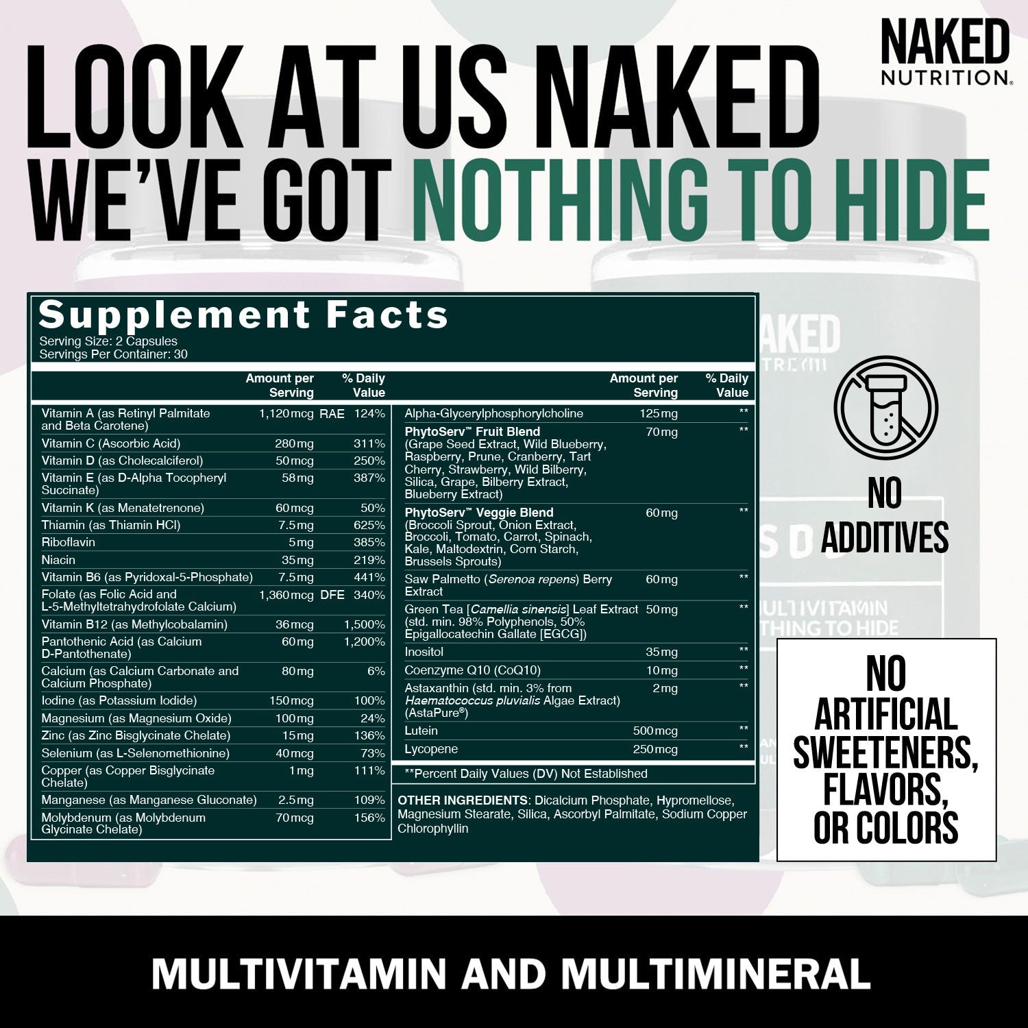 Multivitamin for Men - Men's | Everyday Fitness Nutrition