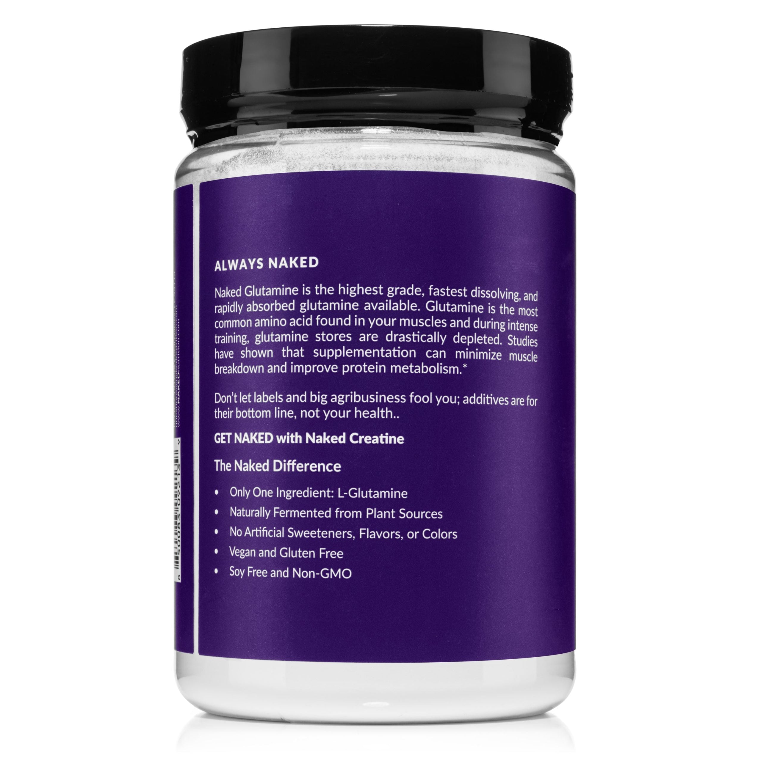 Glutamine Powder - 1.1LB | Minimal Ingredient Daily Fuel