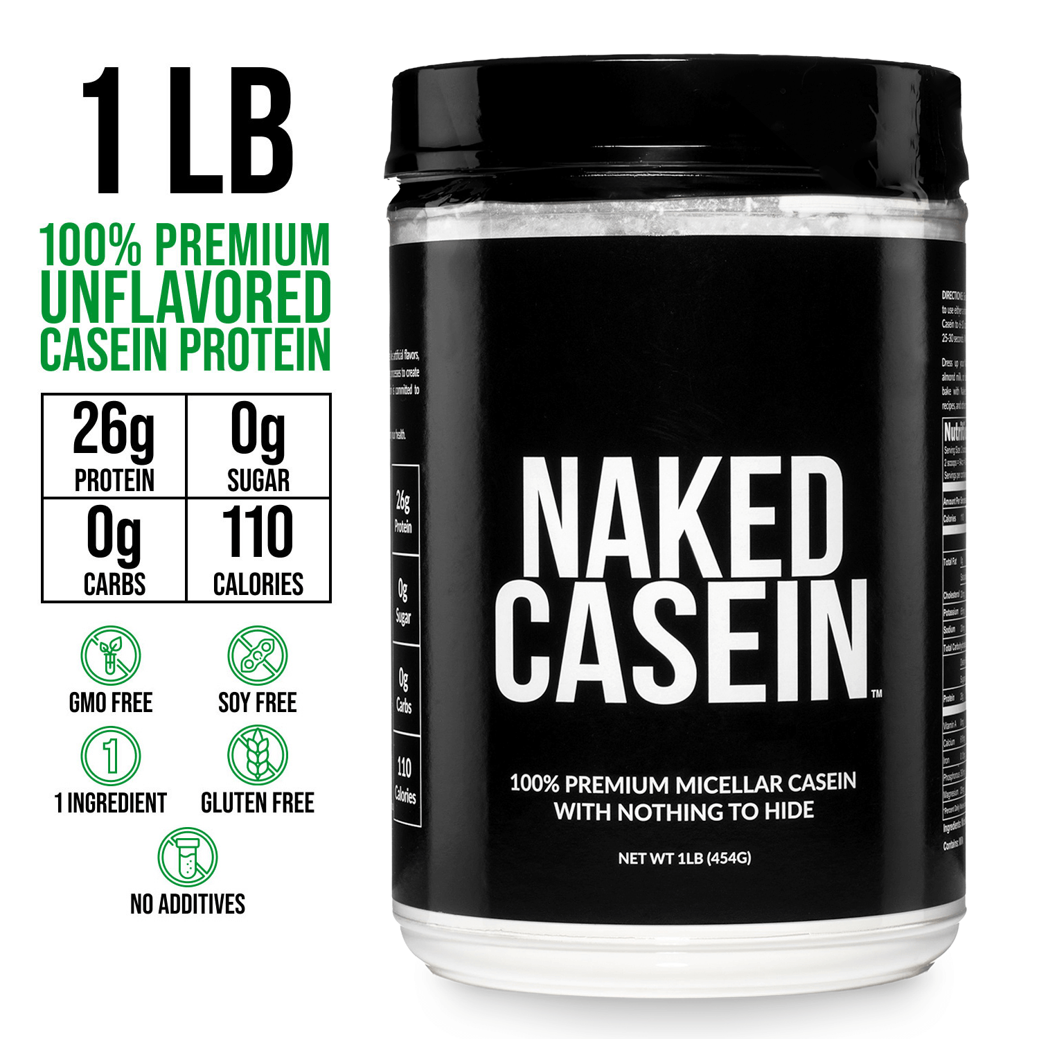 Micellar Casein Protein Powder | Clean Protein For Evening Use