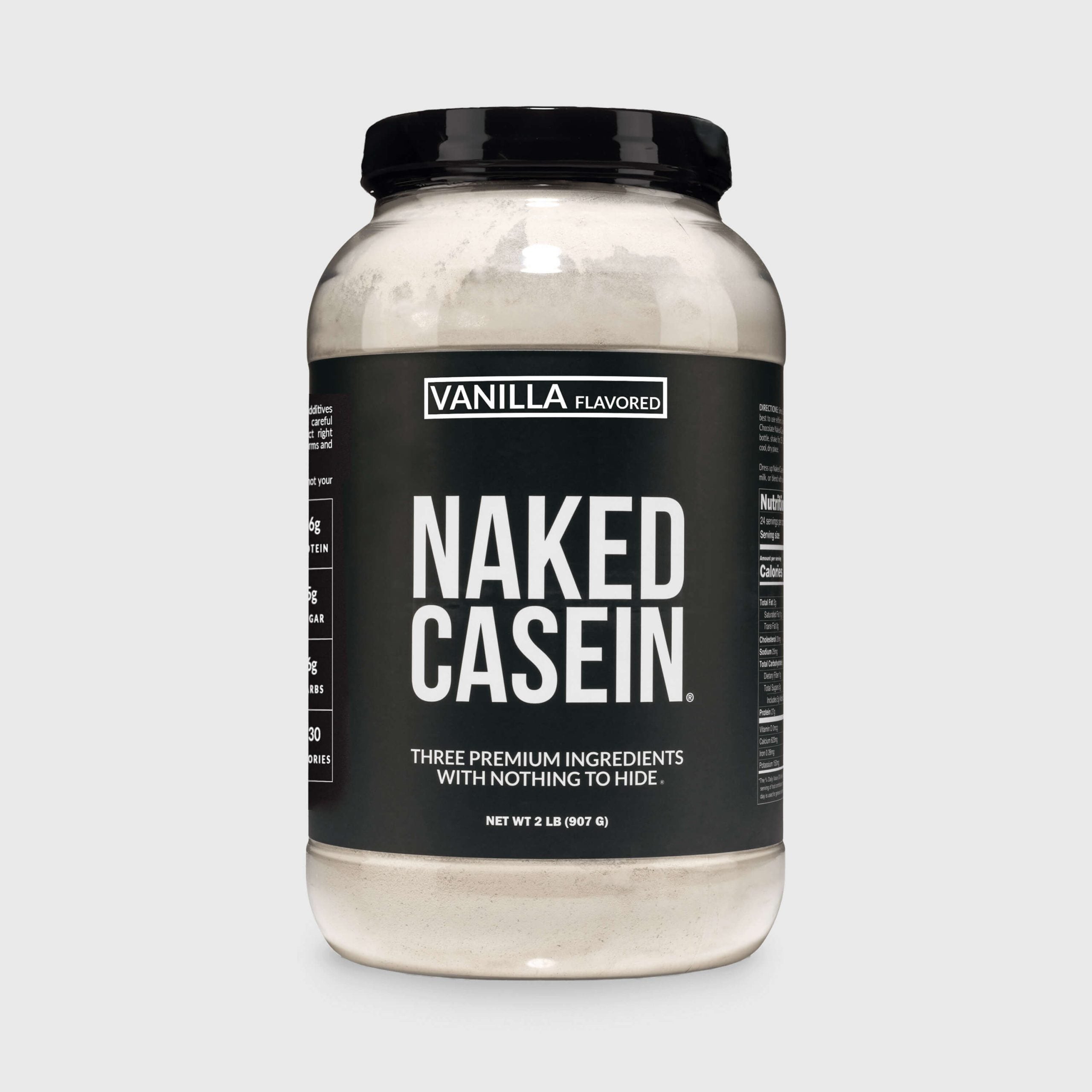 Vanilla Casein Protein Powder - Vanilla | Clean Protein For Evening Use