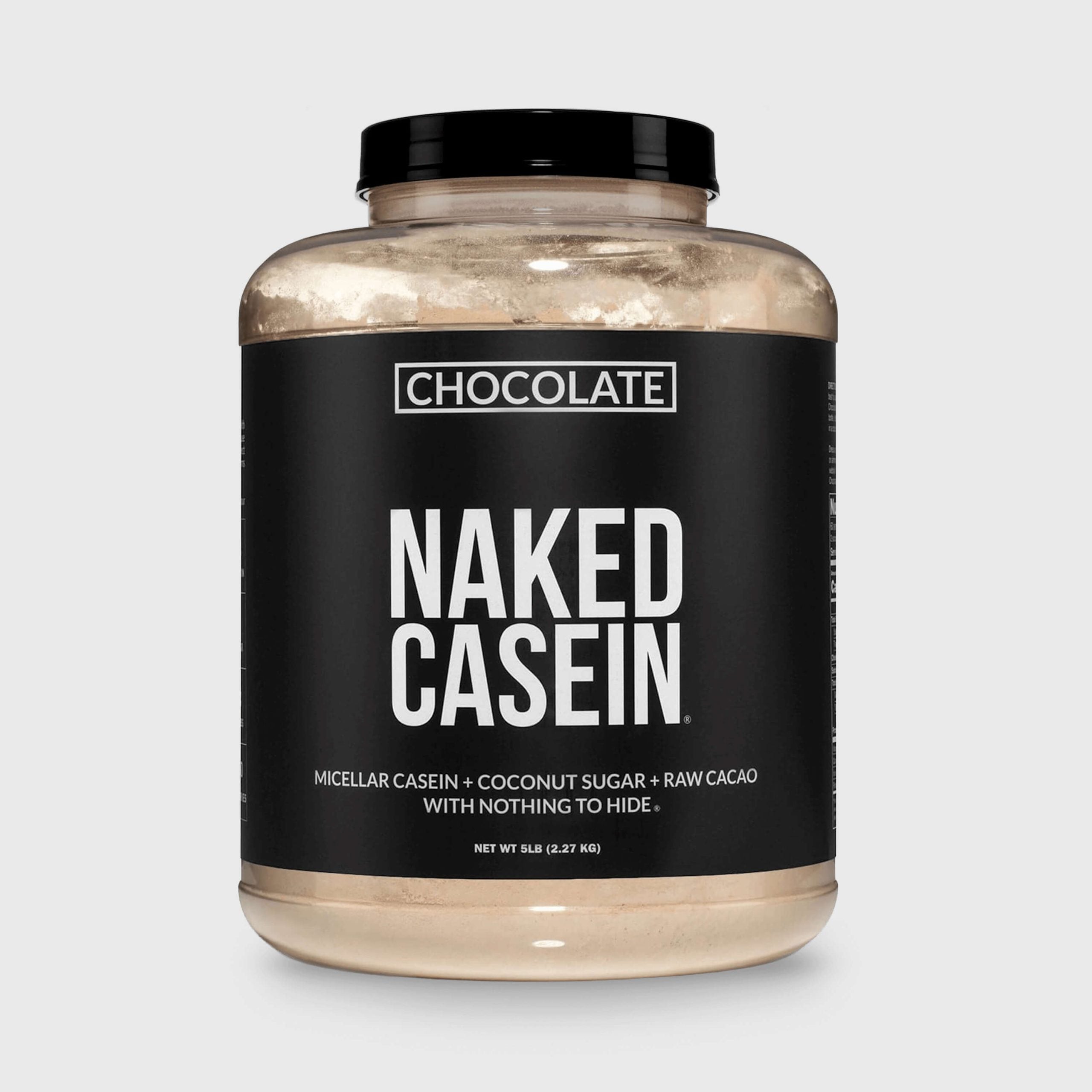 Chocolate Casein Protein Powder - 5LB - Chocolate | Clean Protein For Evening Use