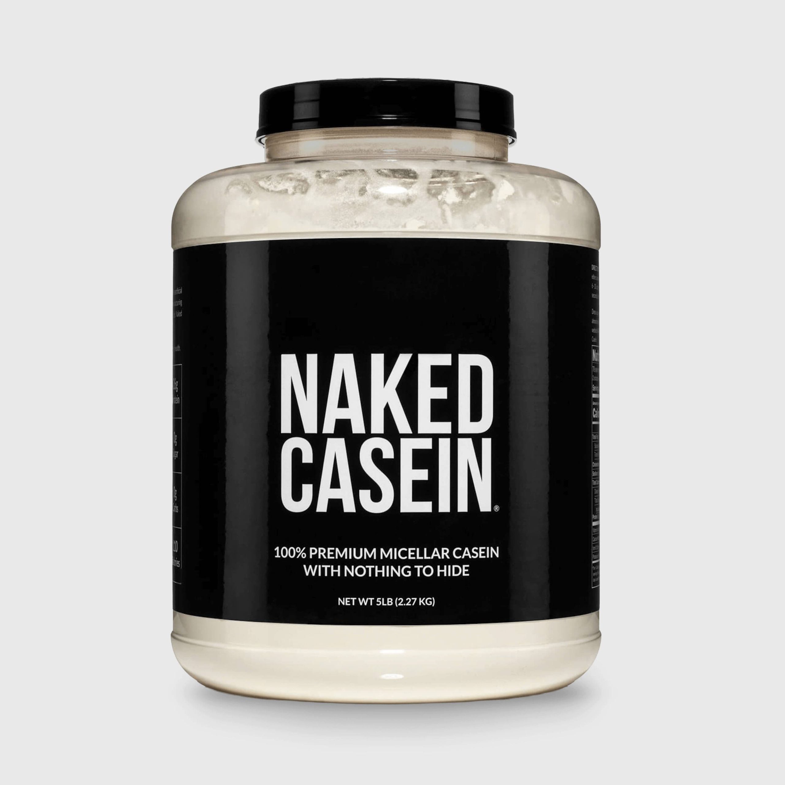 Micellar Casein Protein Powder - Unflavored | Clean Protein For Evening Use