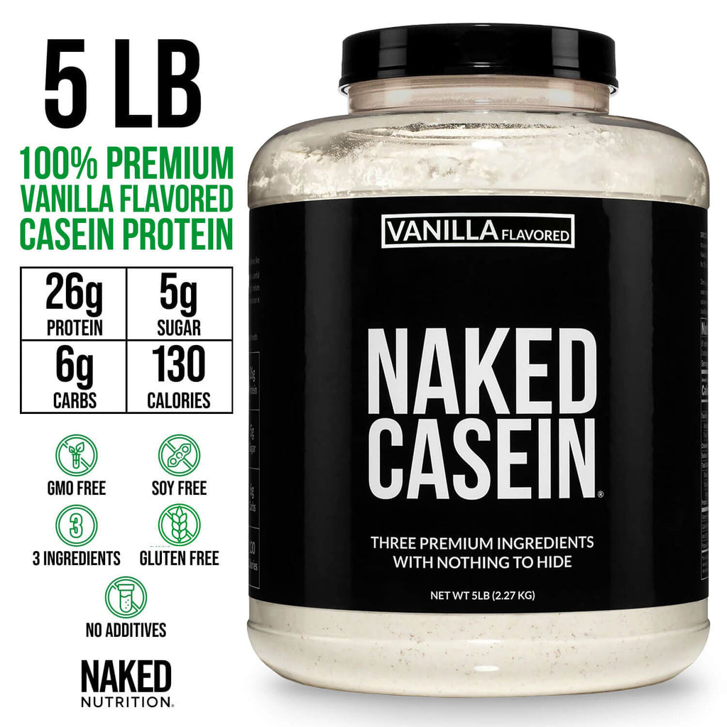Vanilla Casein Protein Powder - Vanilla | Clean Protein For Evening Use