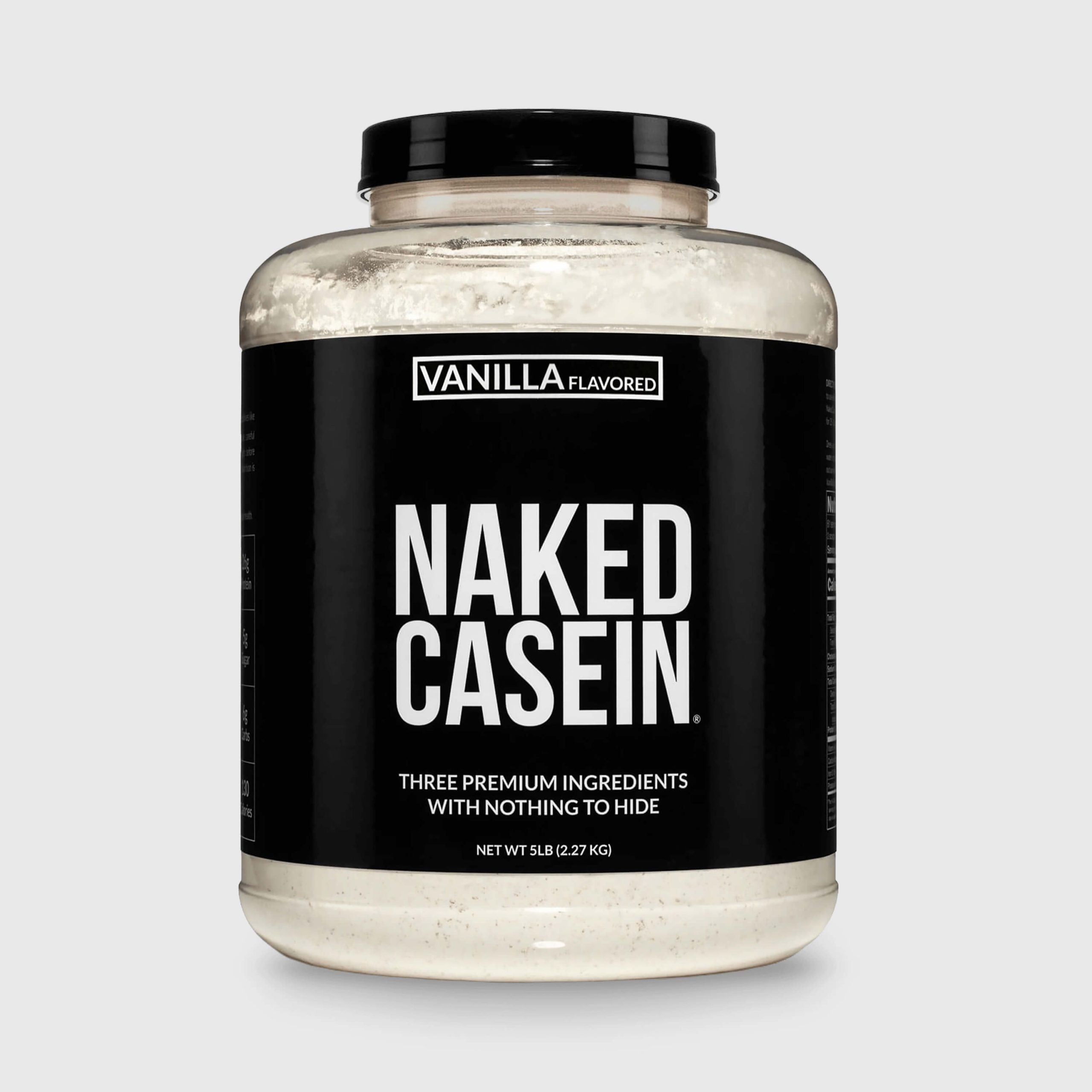 Vanilla Casein Protein Powder - Vanilla | Clean Protein For Evening Use