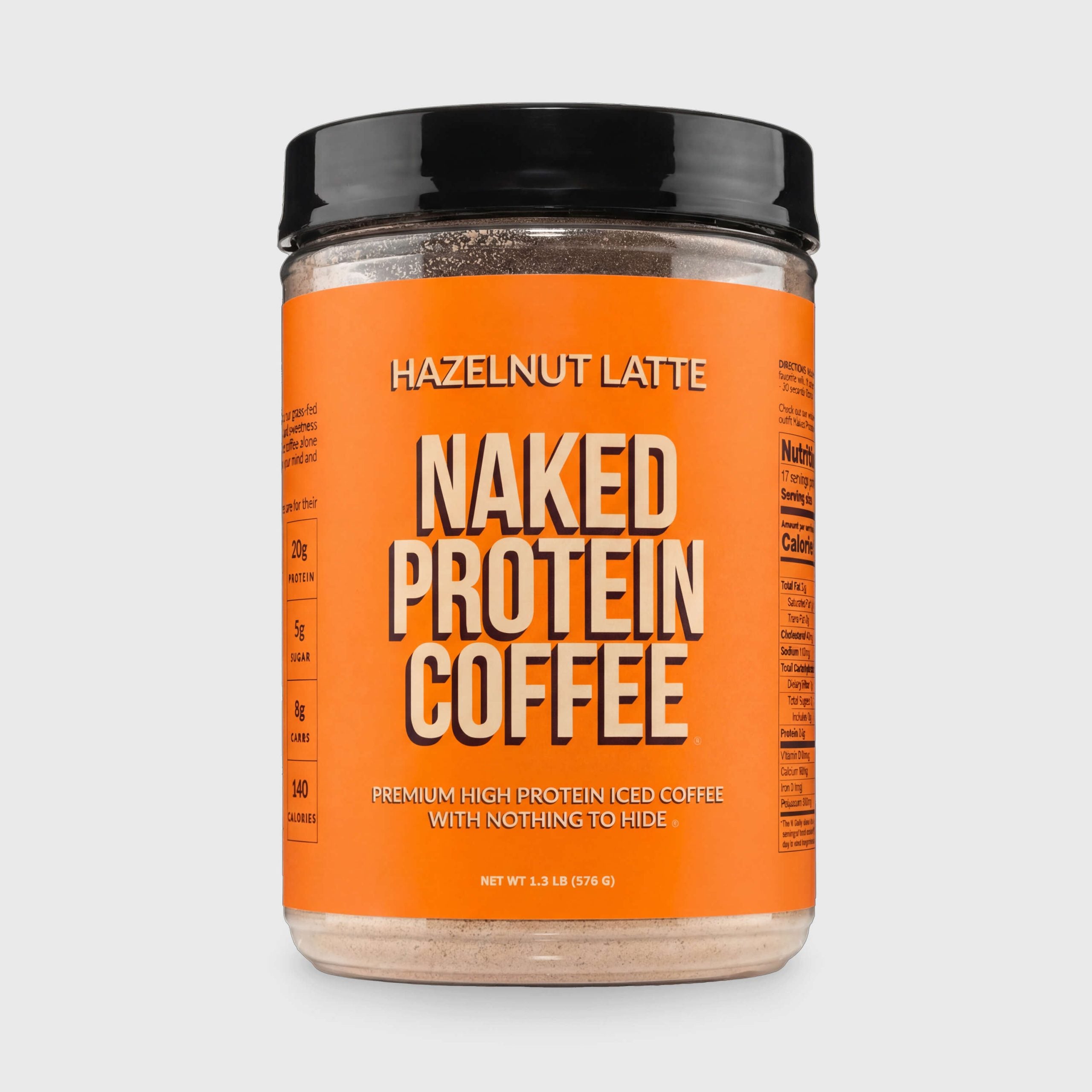 Hazelnut Latte Protein Iced Coffee - Hazelnut Latte | Everyday Fitness Nutrition