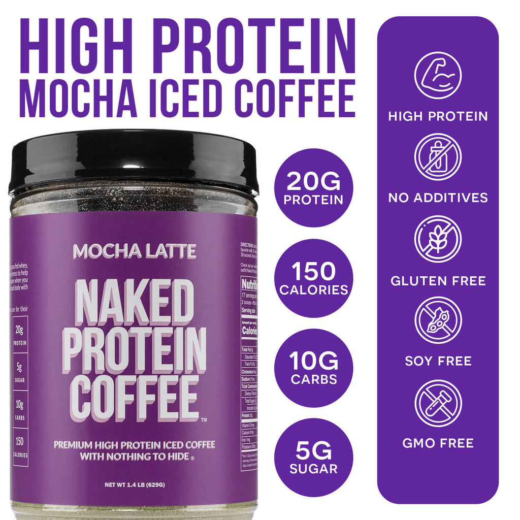 Mocha Latte Protein Iced Coffee - Mocha Latte | Everyday Fitness Nutrition
