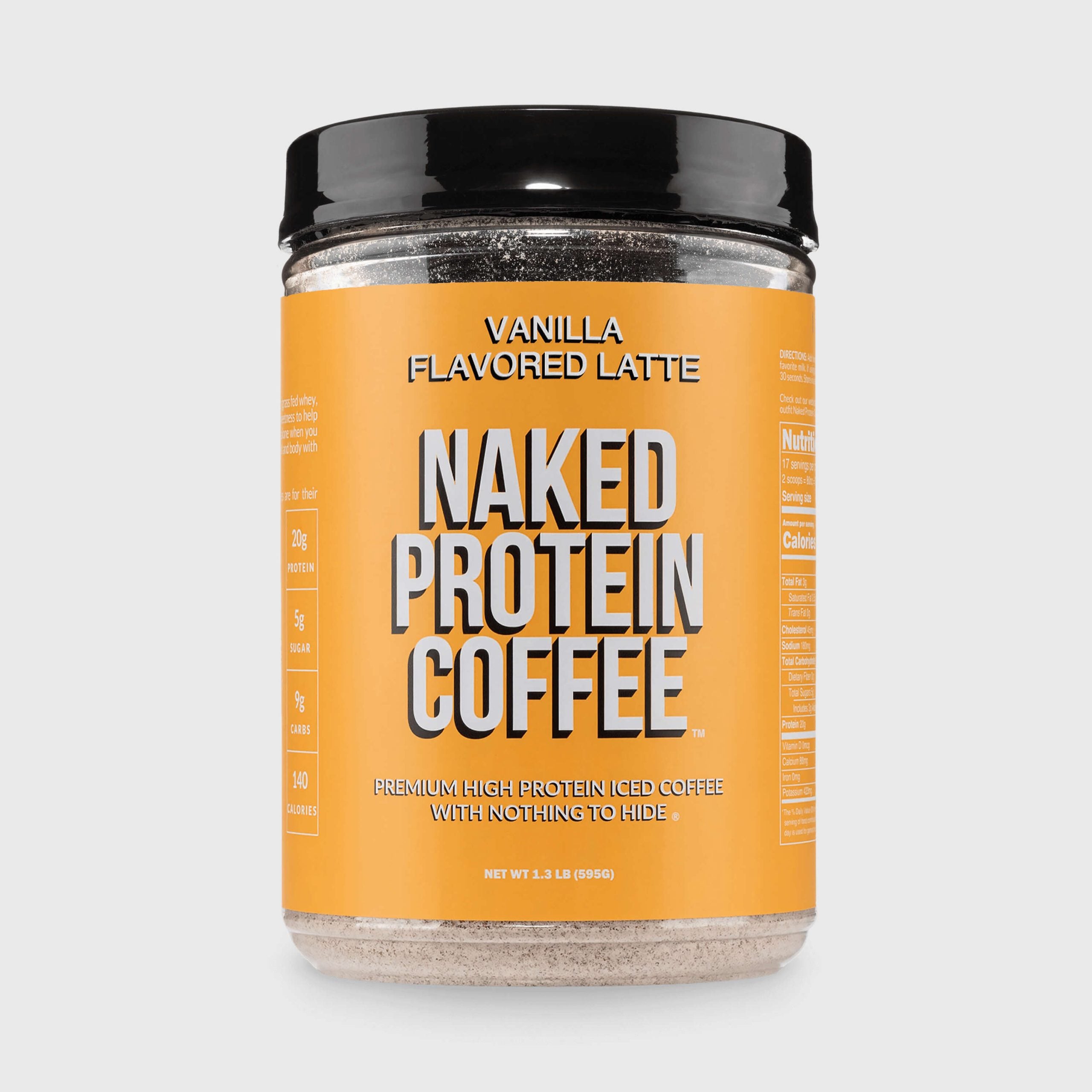 Vanilla Latte Protein Iced Coffee - Vanilla Latte | Everyday Fitness Nutrition