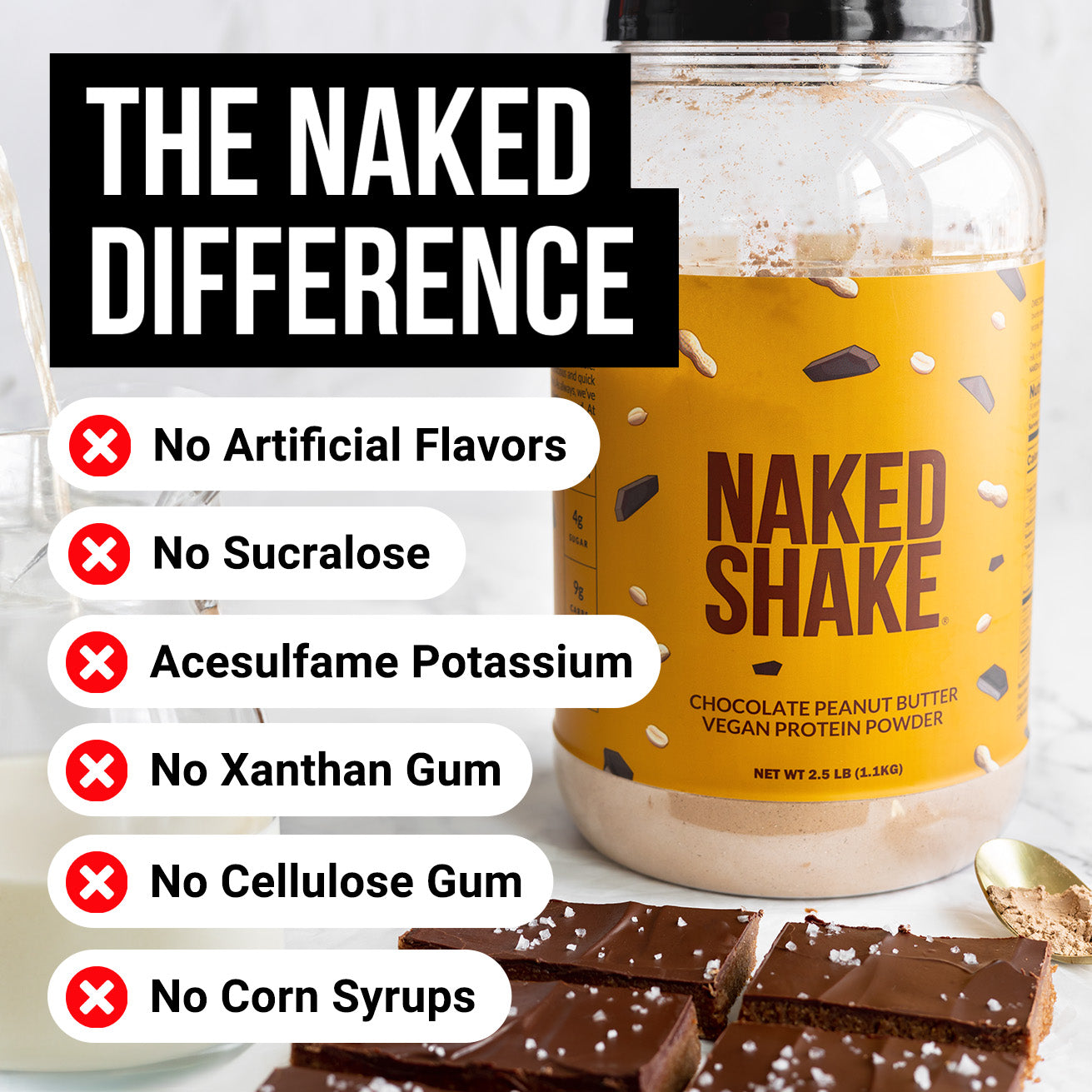 Chocolate PB Protein Shake - Chocolate Peanut Butter | Everyday Fitness Nutrition