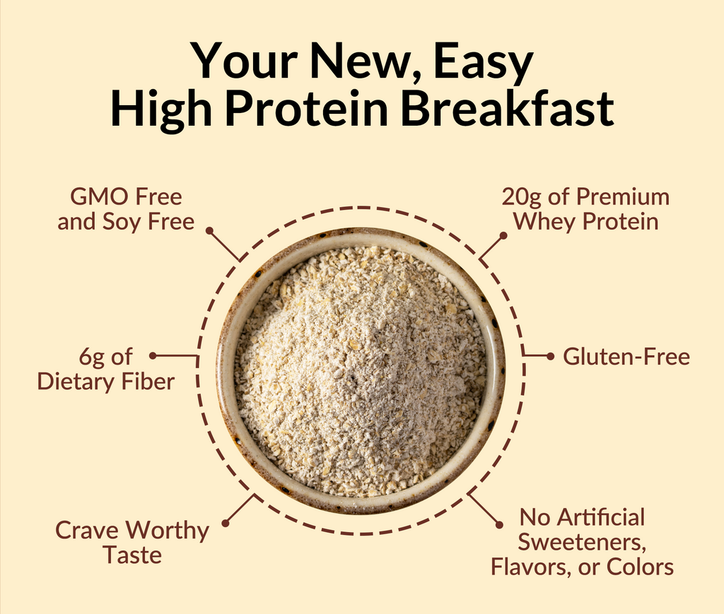 Cinnamon Roll Protein Oats - Cinnamon Roll | Everyday Fitness Nutrition