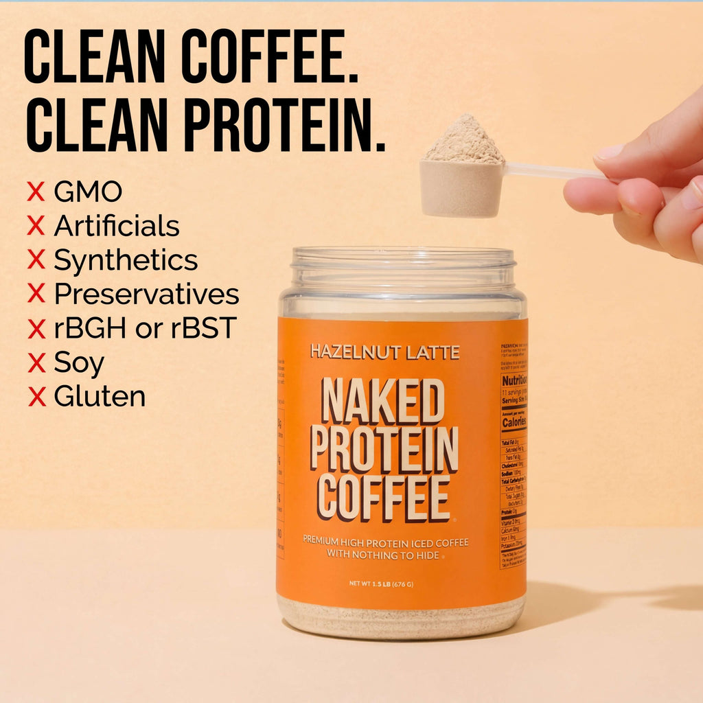 Hazelnut Latte Protein Iced Coffee - Hazelnut Latte | Everyday Fitness Nutrition