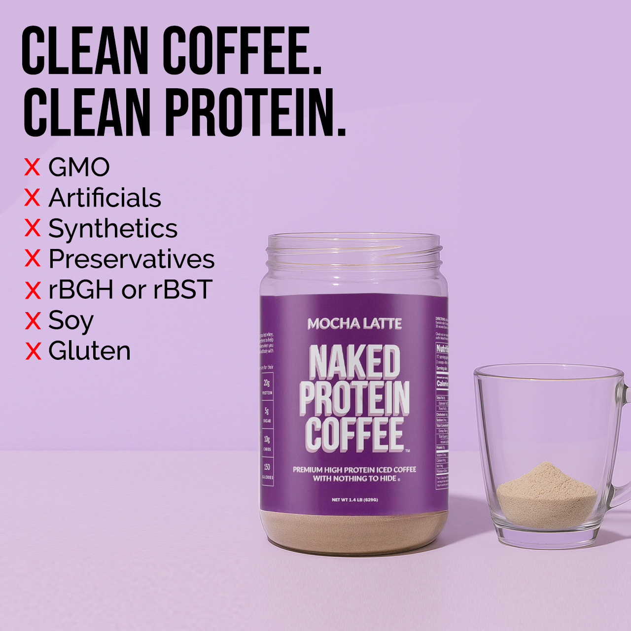 Mocha Latte Protein Iced Coffee - Mocha Latte | Everyday Fitness Nutrition