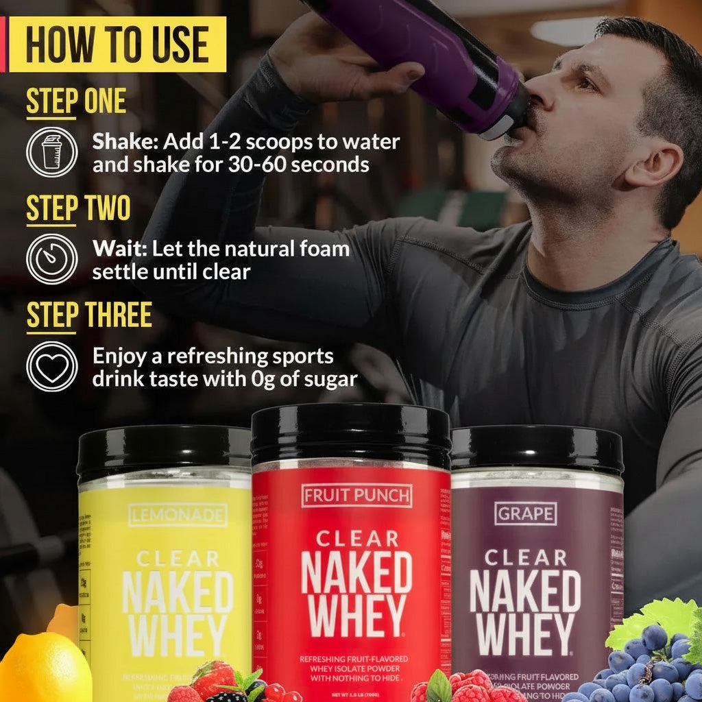 Fruit Punch Whey Protein Isolate - Fruit Punch | Minimal Ingredient Fitness Fuel
