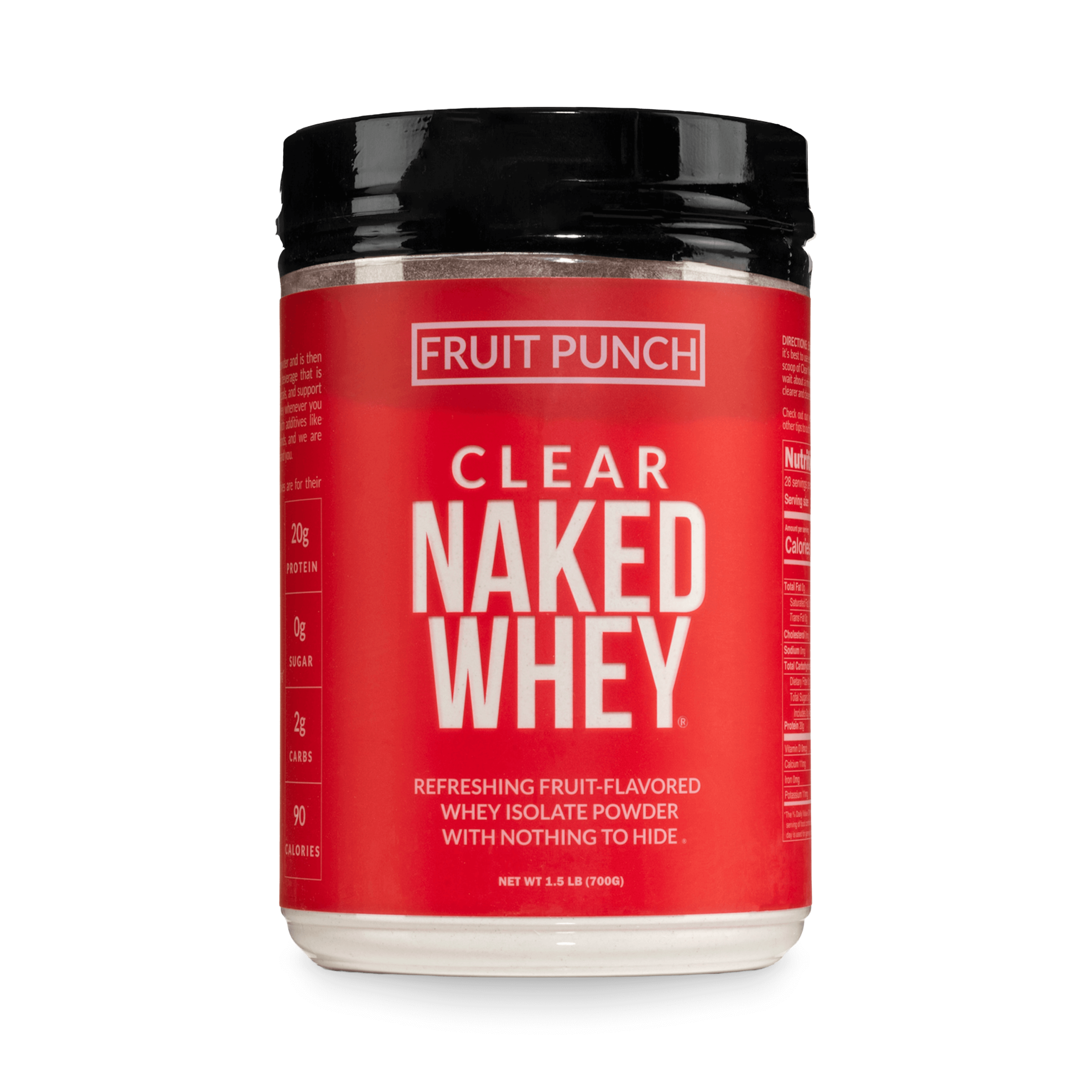 Fruit Punch Whey Protein Isolate - Fruit Punch | Minimal Ingredient Fitness Fuel