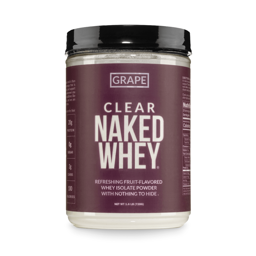 Grape Whey Protein Isolate - Grape | Minimal Ingredient Fitness Fuel