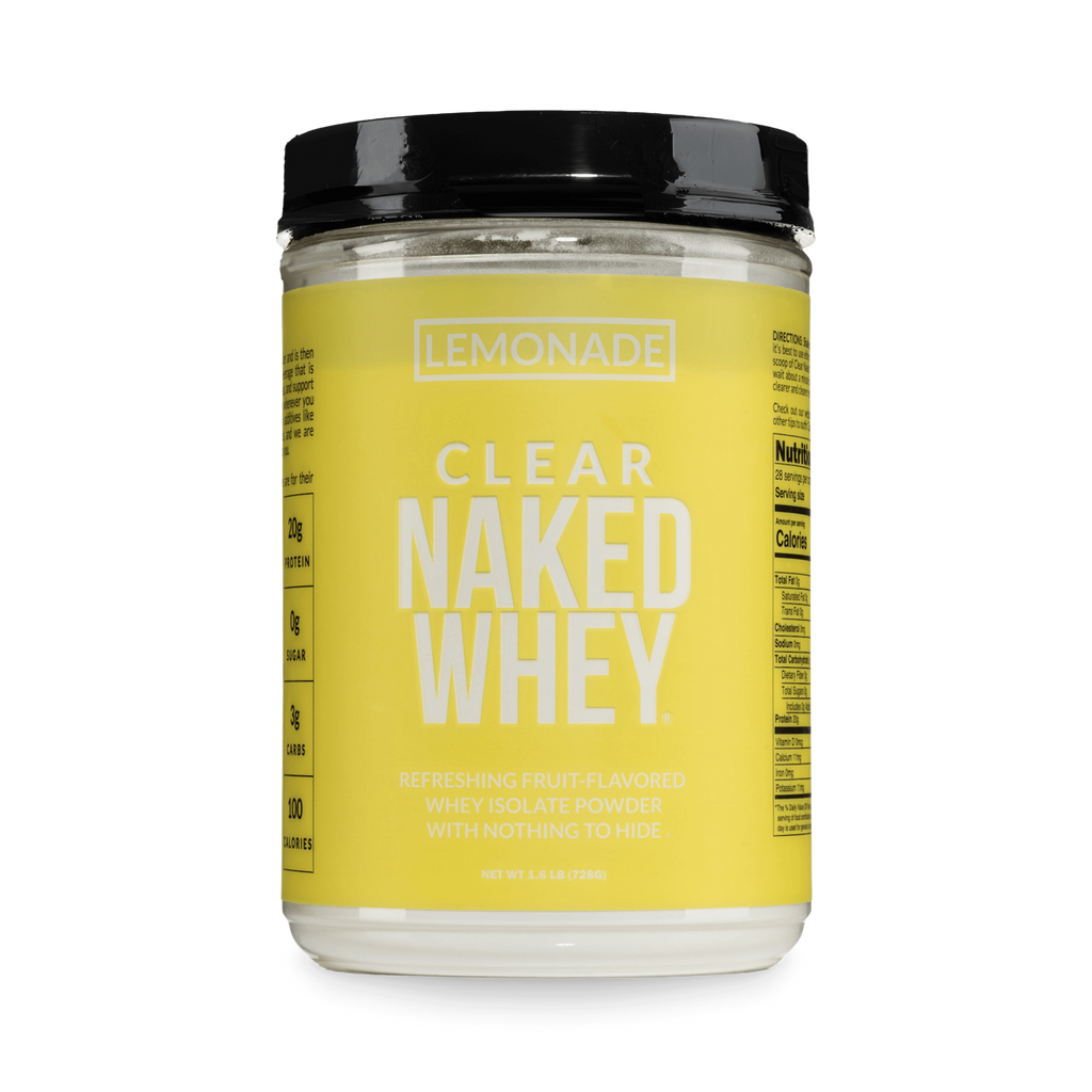 Lemonade Whey Protein Isolate - Lemonade | Minimal Ingredient Fitness Fuel