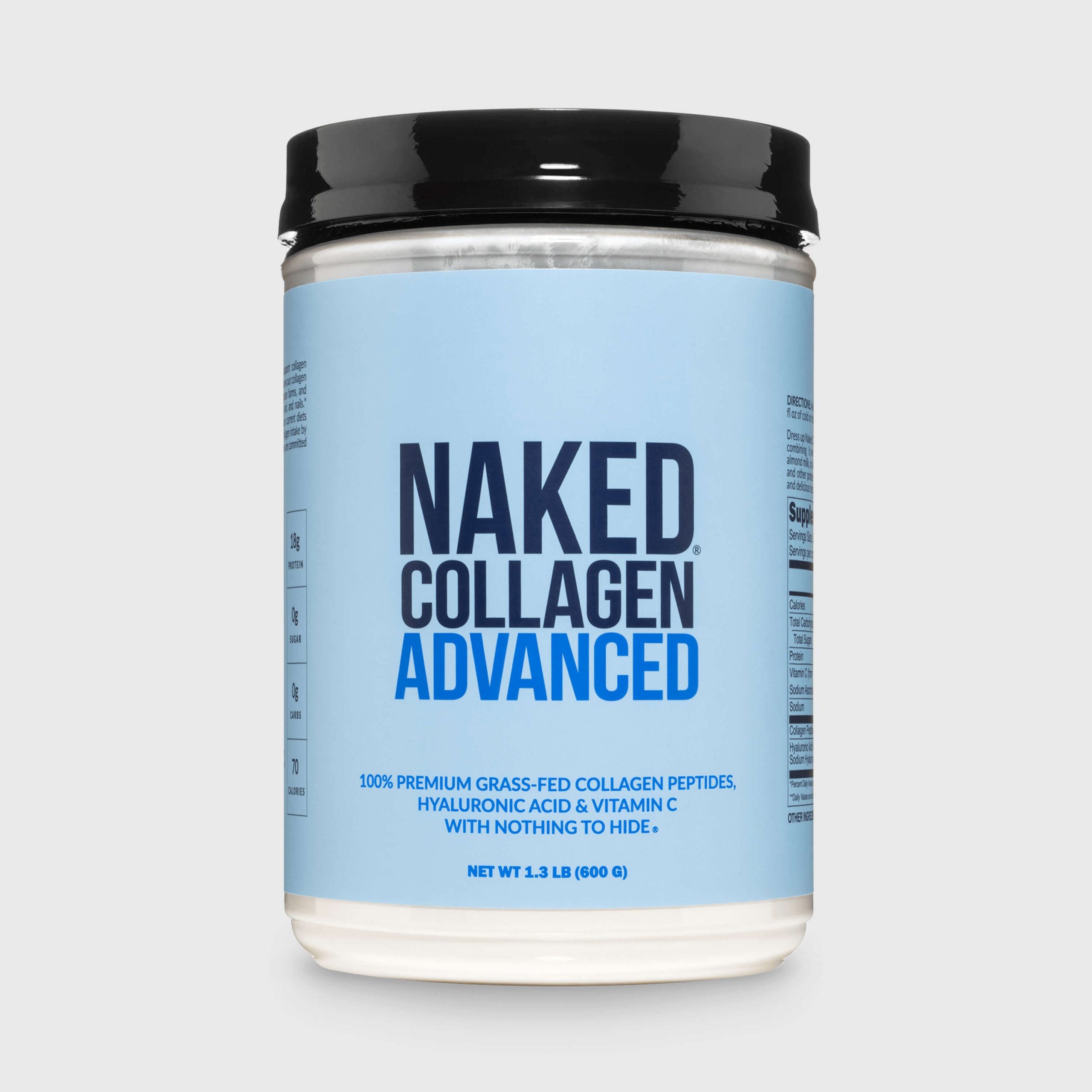 Collagen Peptides with Hyaluronic Acid - Advanced Collagen Peptides | Everyday Wellness Protein Boost