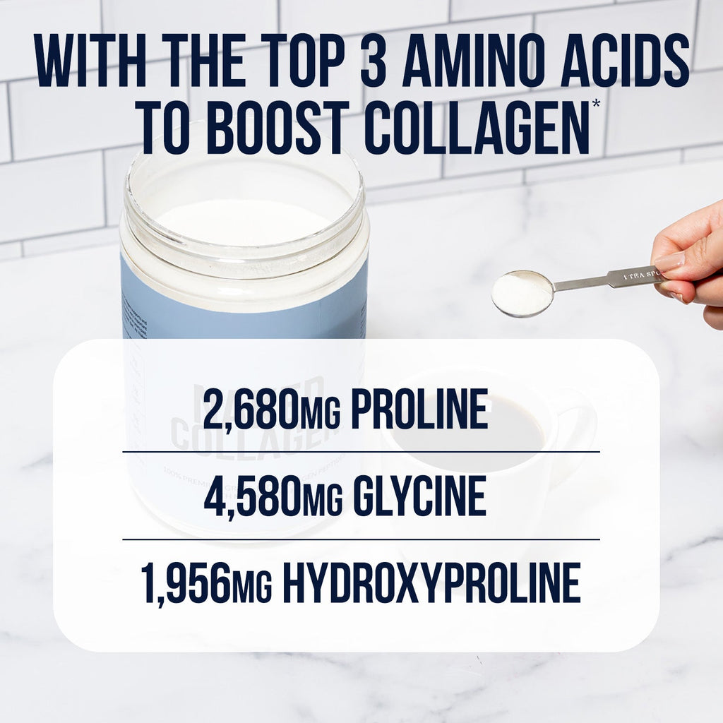 Caramel Collagen Peptides Powder - Caramel Collagen Peptides | Everyday Wellness Protein Boost
