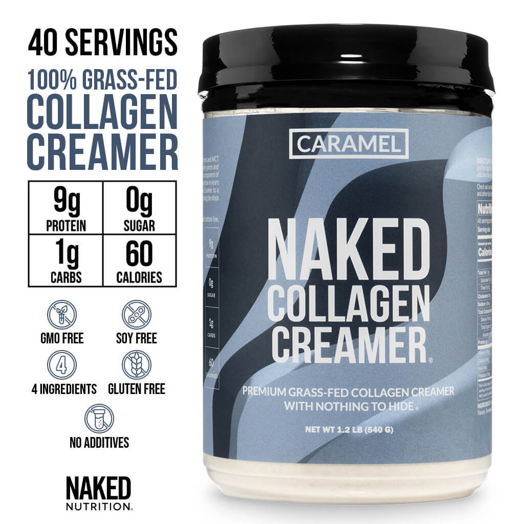 Caramel Coffee Creamer - Caramel Collagen Creamer | Everyday Wellness Protein Boost