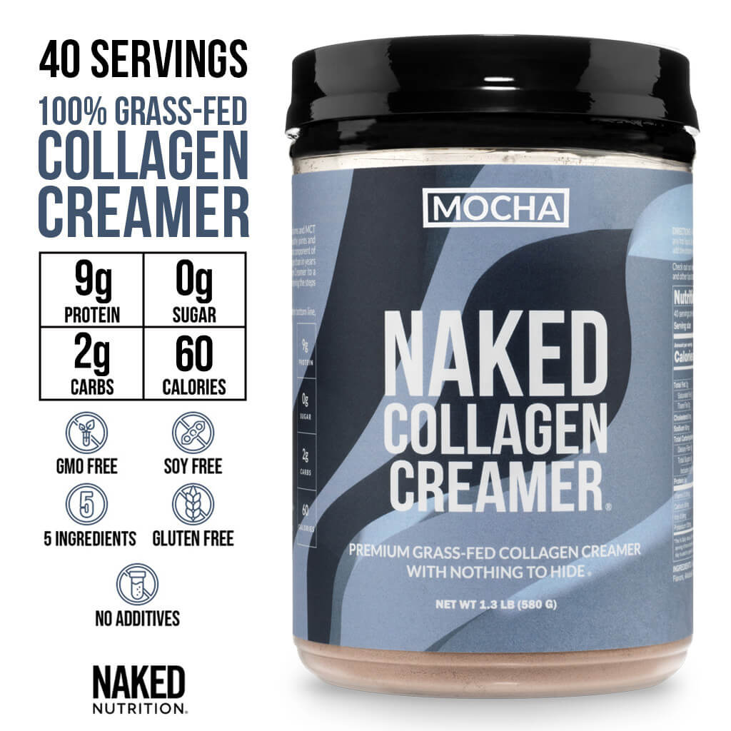 Mocha Coffee Creamer - Mocha Collagen Creamer | Everyday Wellness Protein Boost