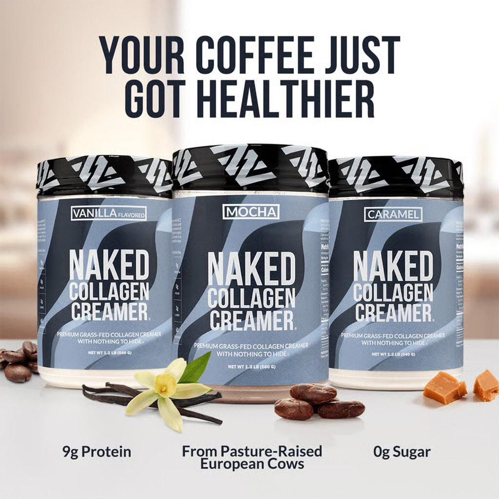 Mocha Coffee Creamer - Mocha Collagen Creamer | Everyday Wellness Protein Boost