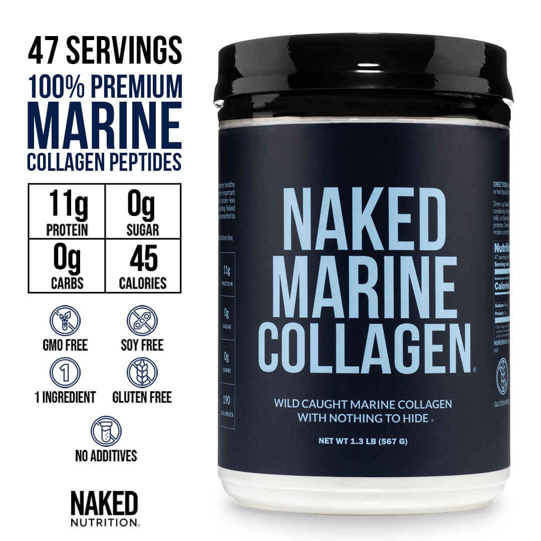 Marine Collagen Peptides Protein Powder - Marine Collagen | Everyday Wellness Protein Boost