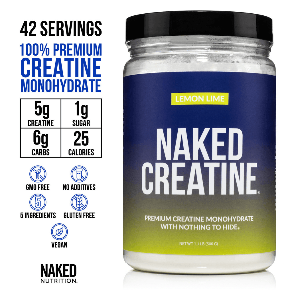 Lemon Lime Creatine Monohydrate Powder - Lemon Lime | Clean Creatine For Active Routines