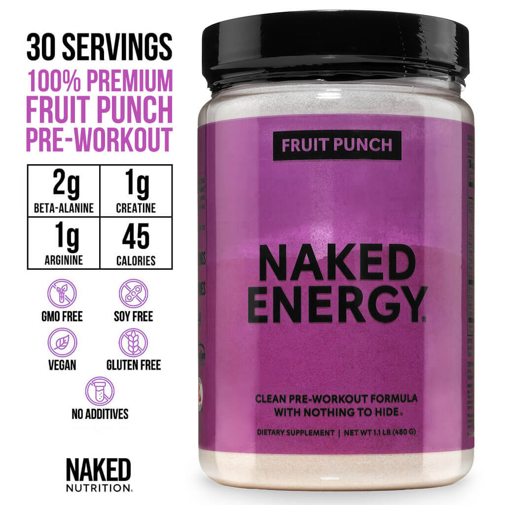 Fruit Punch Pre Workout Supplement - Fruit Punch | Clean Fuel Before Workouts