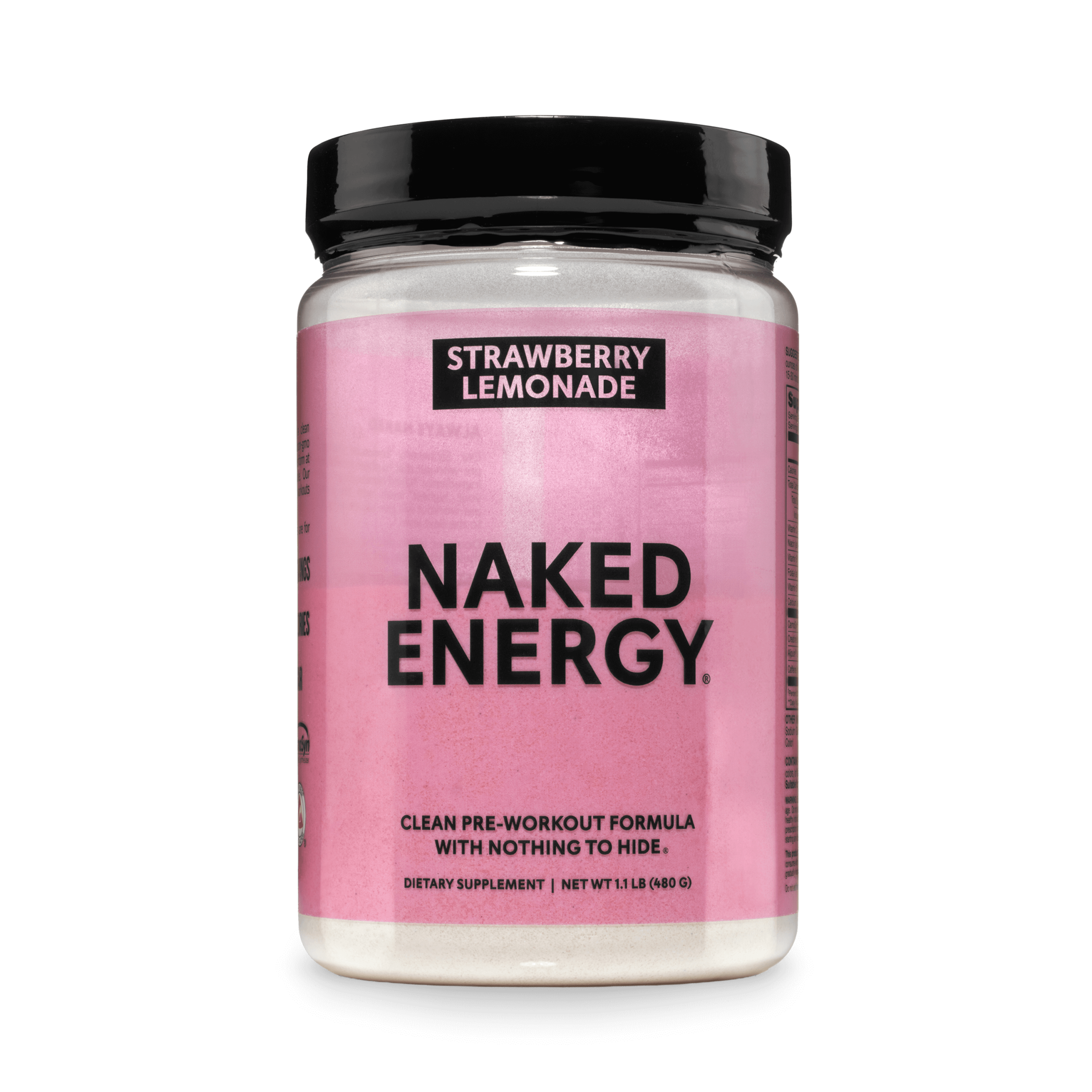 Strawberry Lemonade Pre Workout Supplement - Strawberry Lemonade | Clean Fuel Before Workouts
