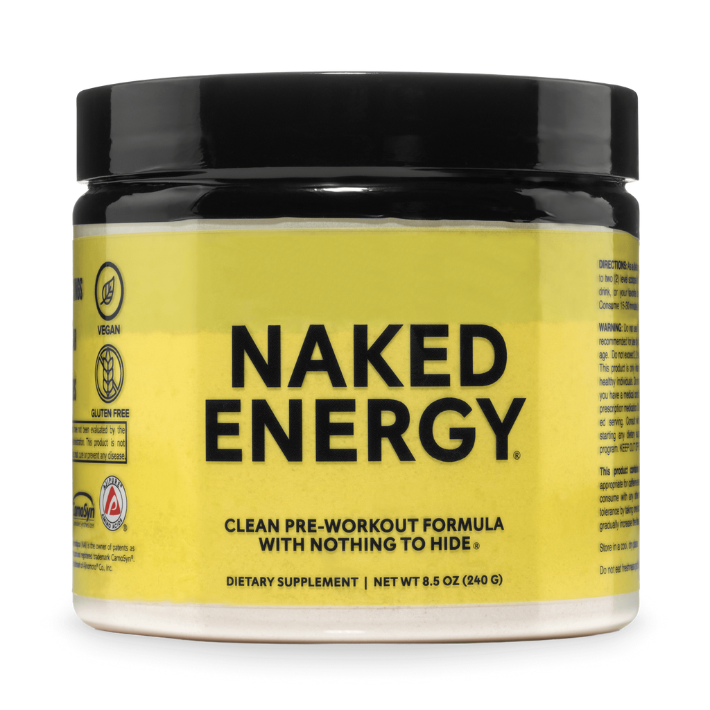 Pre Workout Supplement - Unflavored | Clean Fuel Before Workouts