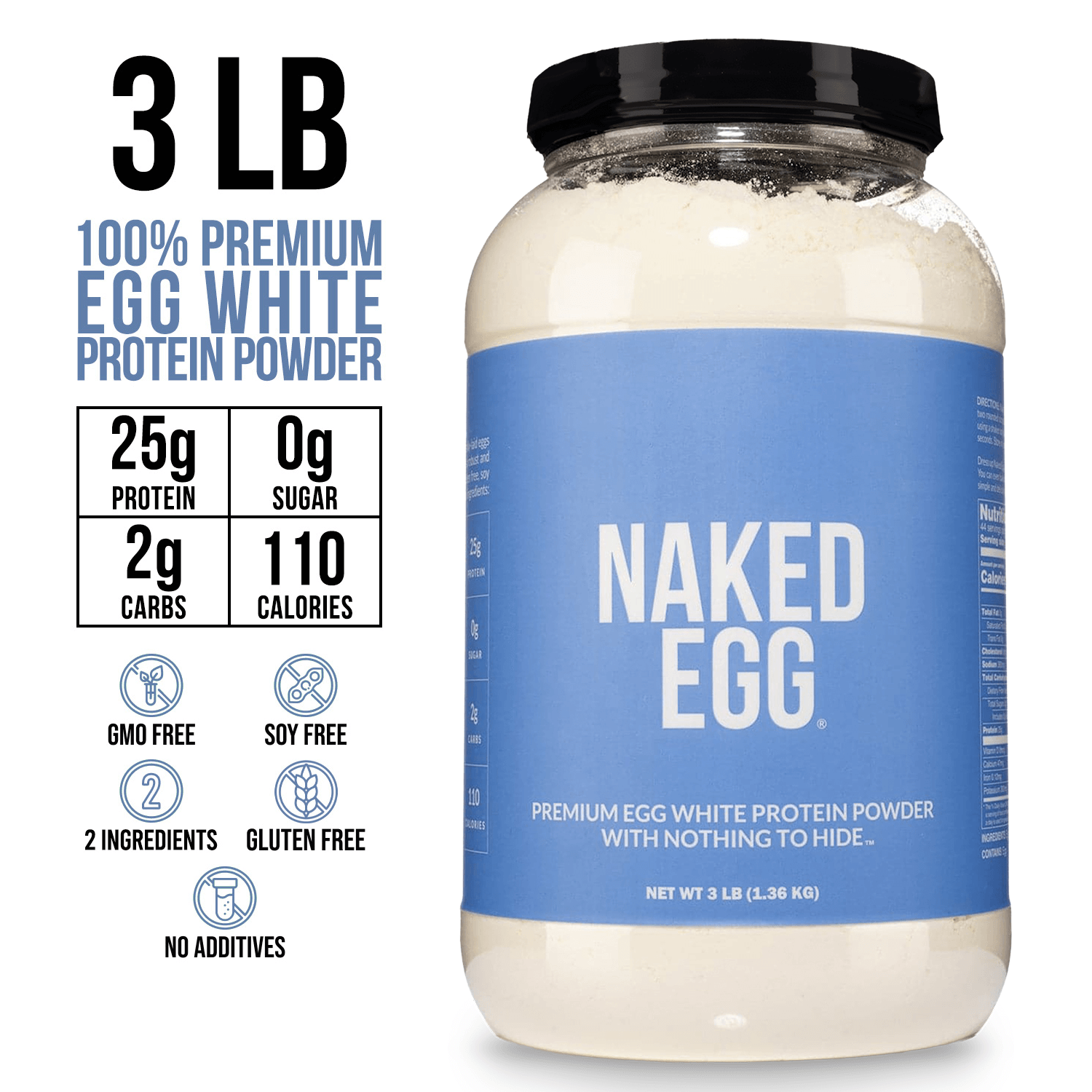 Egg White Protein Powder | Minimal Ingredient Daily Fuel