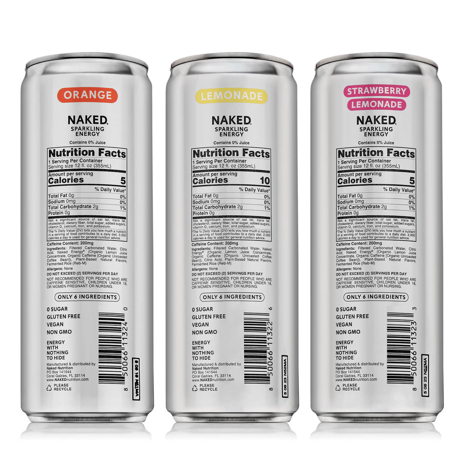 Sparkling Energy Sample Kits - Sample Pack | Everyday Fitness Nutrition