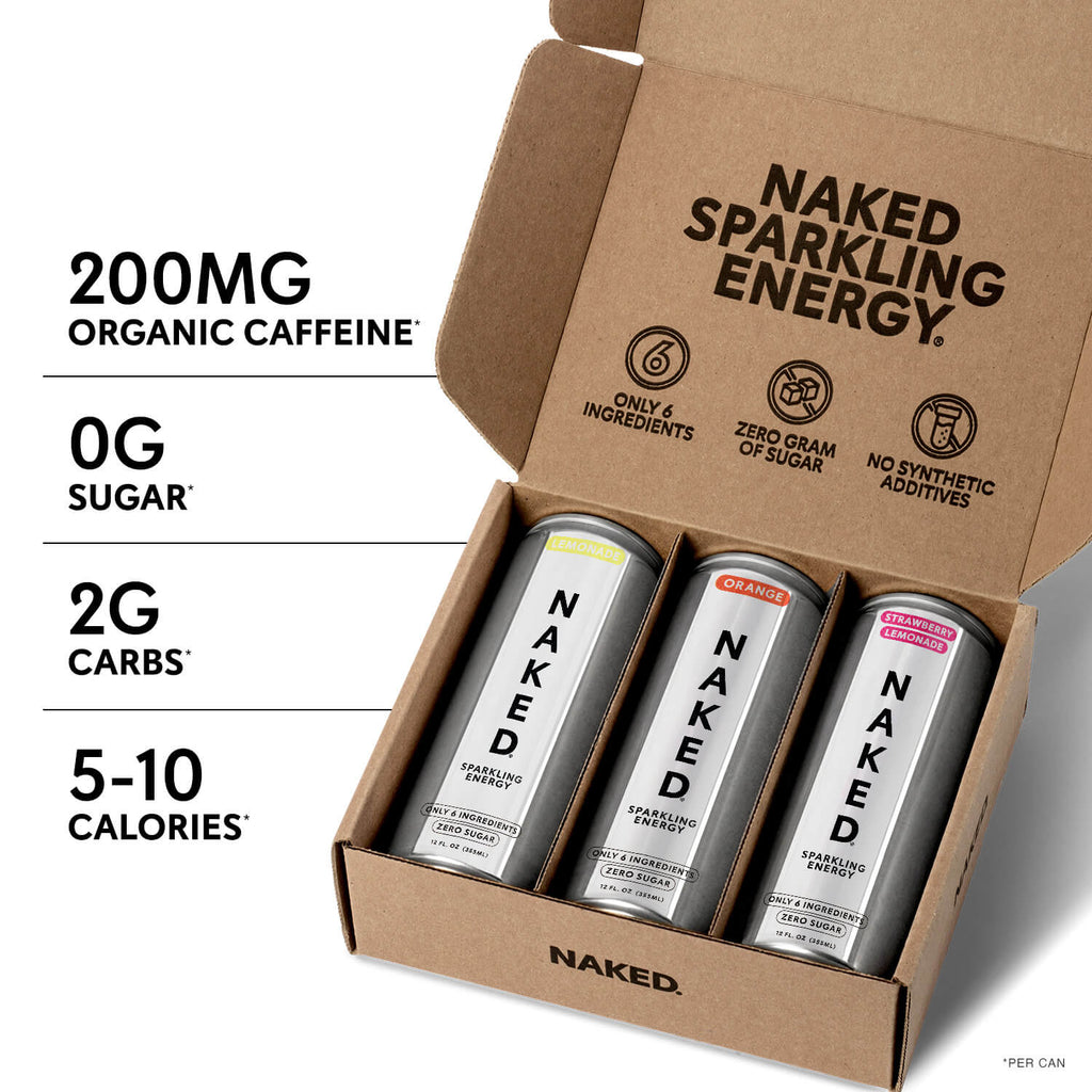 Sparkling Energy Sample Kits - Sample Pack | Everyday Fitness Nutrition