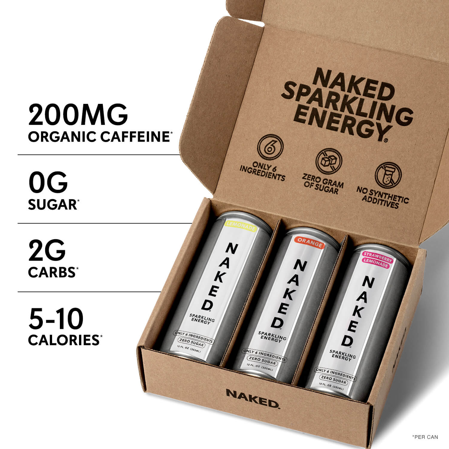Sparkling Energy Sample Kits - Sample Pack | Everyday Fitness Nutrition