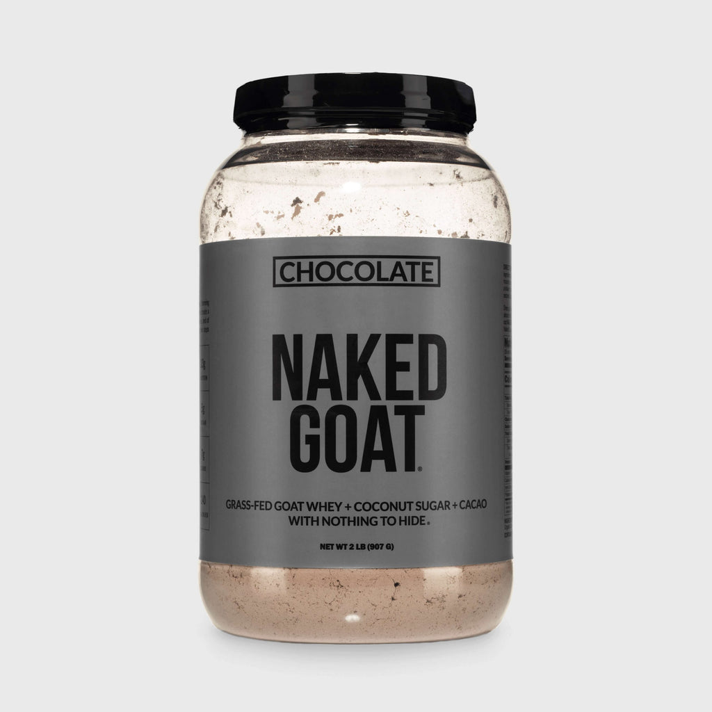 Chocolate Goat Whey Protein Powder - Chocolate | Minimal Ingredient Fitness Fuel