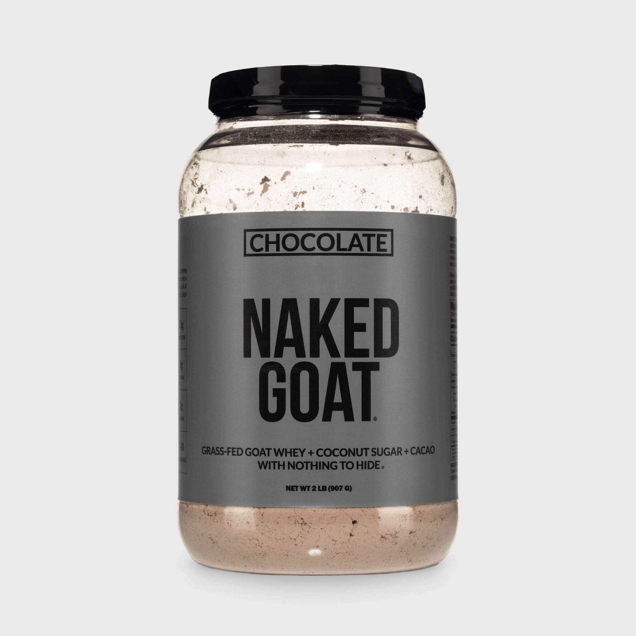 Chocolate Goat Whey Protein Powder - Chocolate | Minimal Ingredient Fitness Fuel