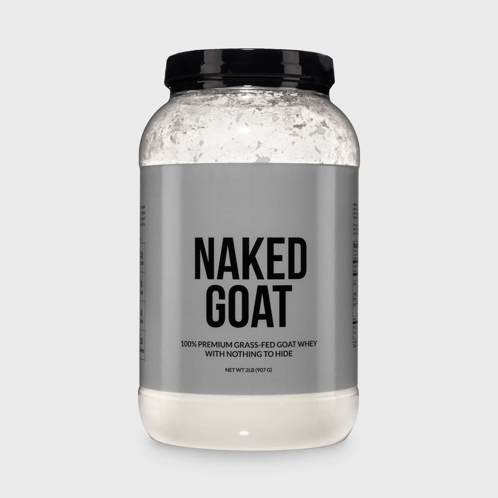 Goat Whey Protein Powder - Unflavored | Minimal Ingredient Fitness Fuel