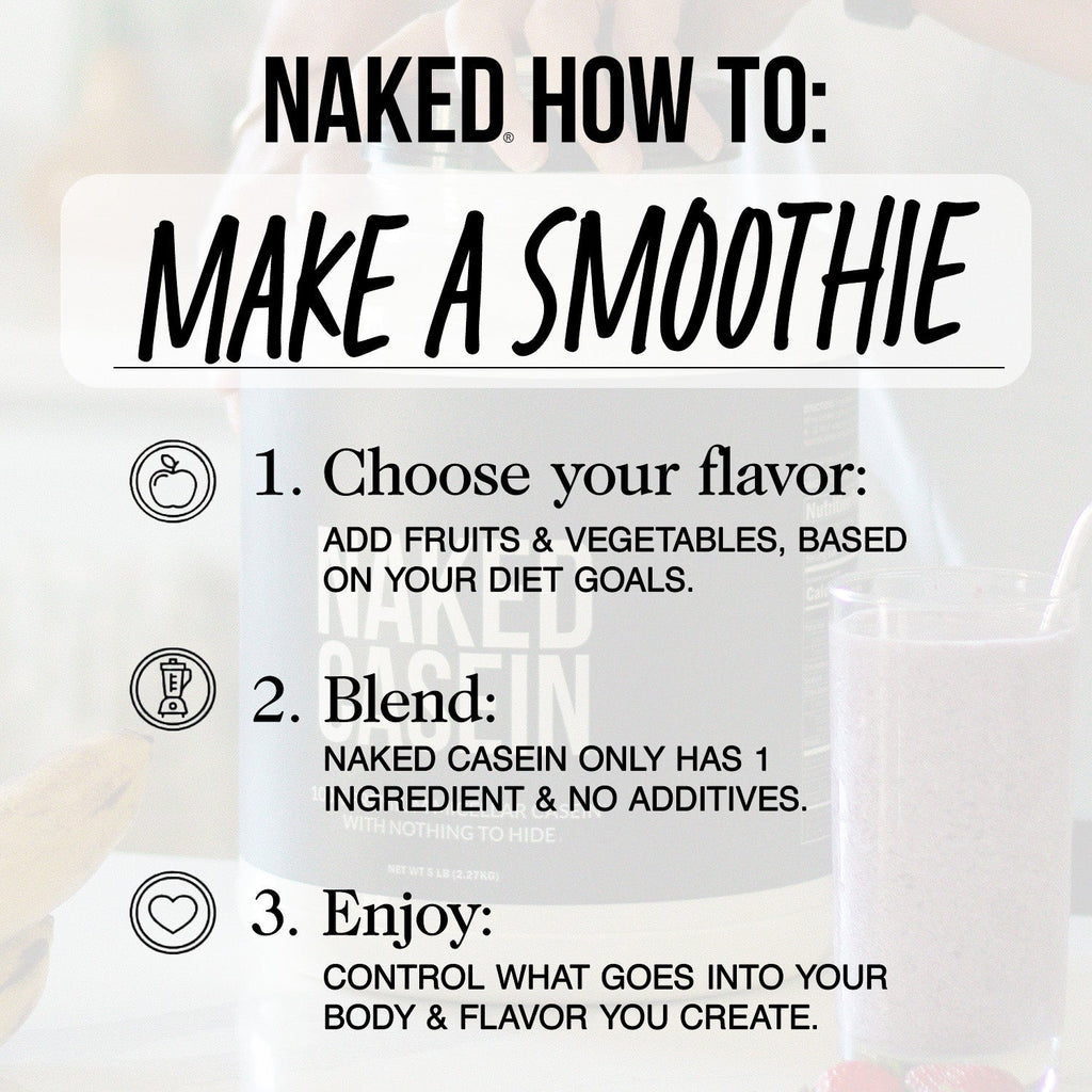 Vanilla Casein Protein Powder - Vanilla | Clean Protein For Evening Use