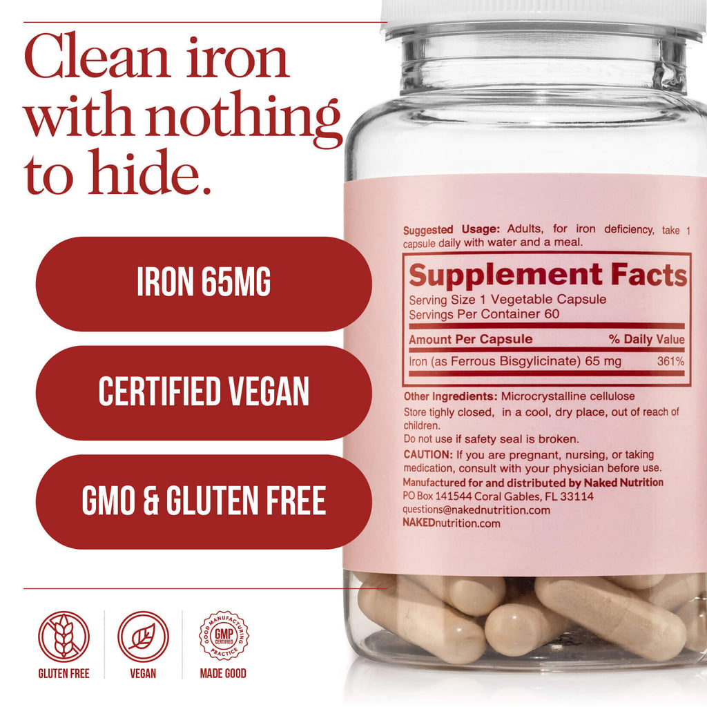 Daily Iron Supplement - Iron | Everyday Fitness Nutrition