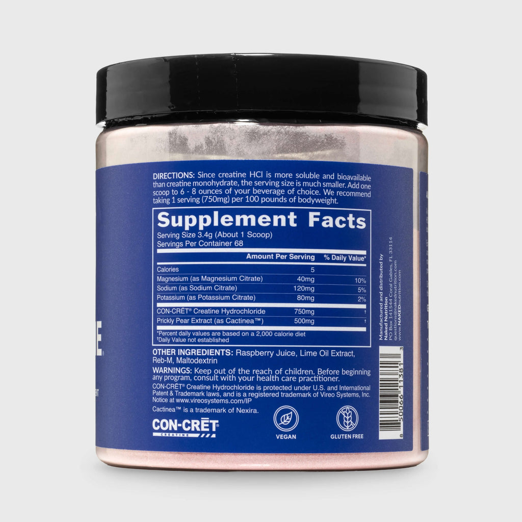 Raspberry Lime Creatine HCl Powder - Raspberry Lime | Clean Creatine For Active Routines