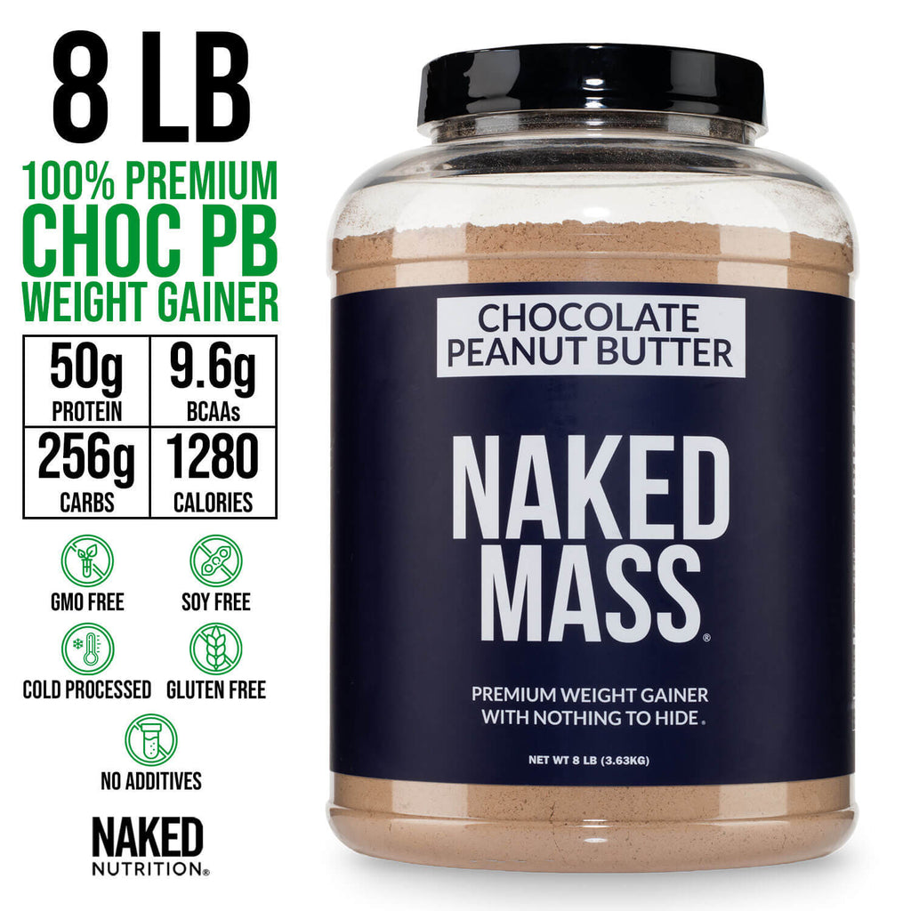 Chocolate Peanut Butter Mass Gainer Protein Supplement - Chocolate PB | Simple Strength And Size Support