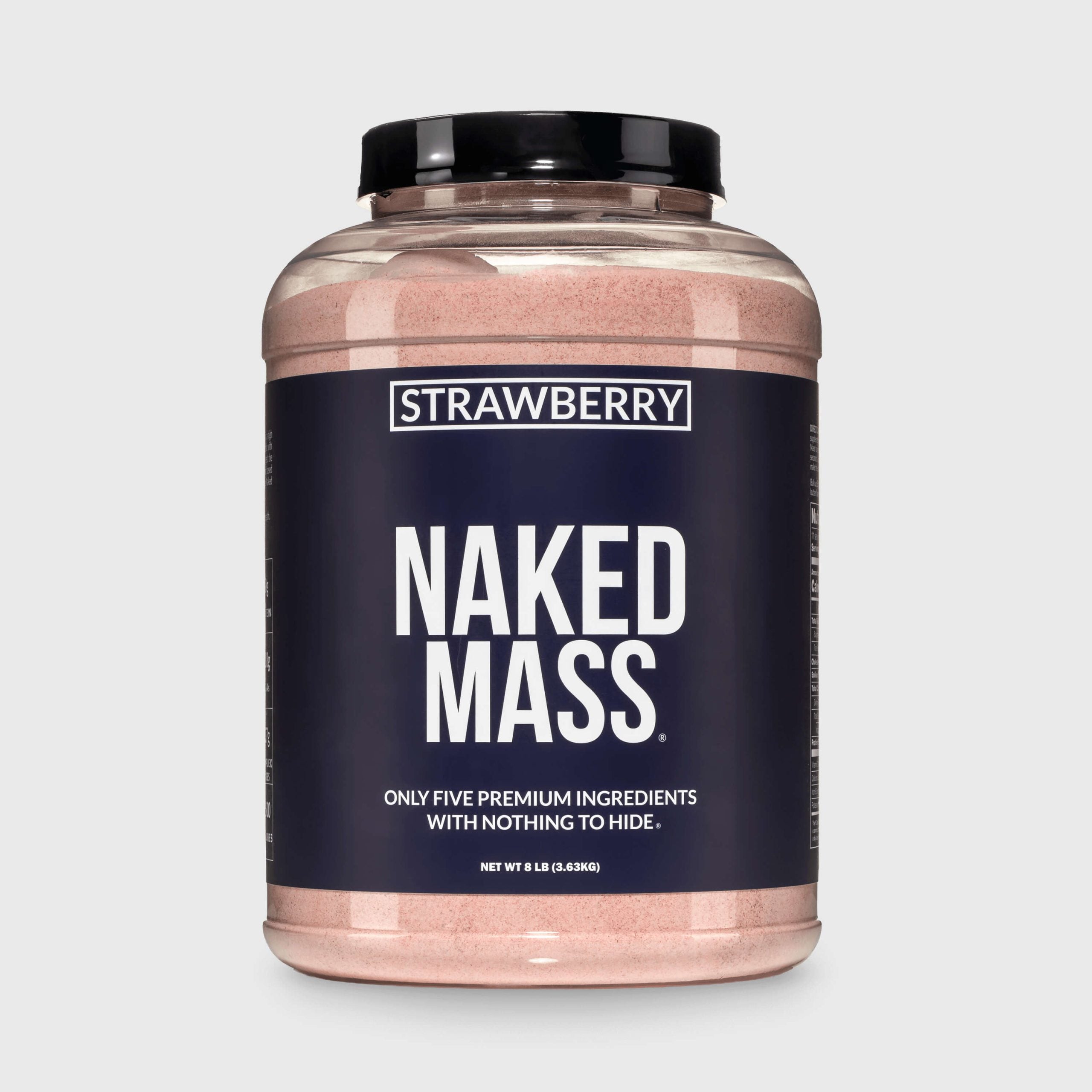 Strawberry Mass Gainer Protein Supplement - Strawberry | Simple Strength And Size Support