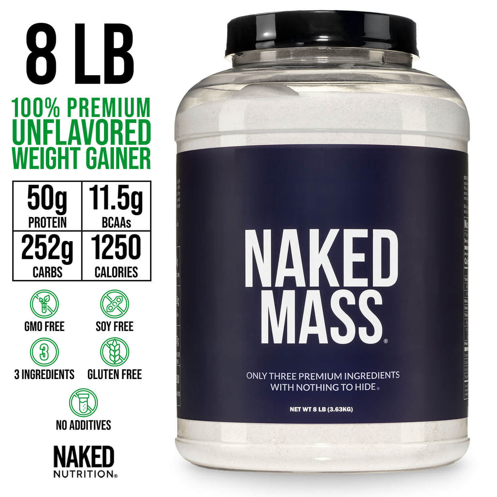 Mass Gainer Protein Supplement - Unflavored | Simple Strength And Size Support