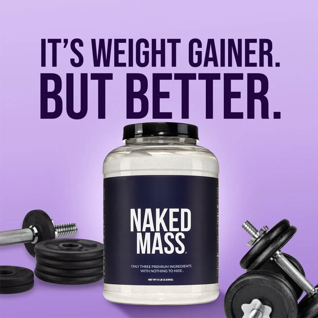 Mass Gainer Protein Supplement - Unflavored | Simple Strength And Size Support
