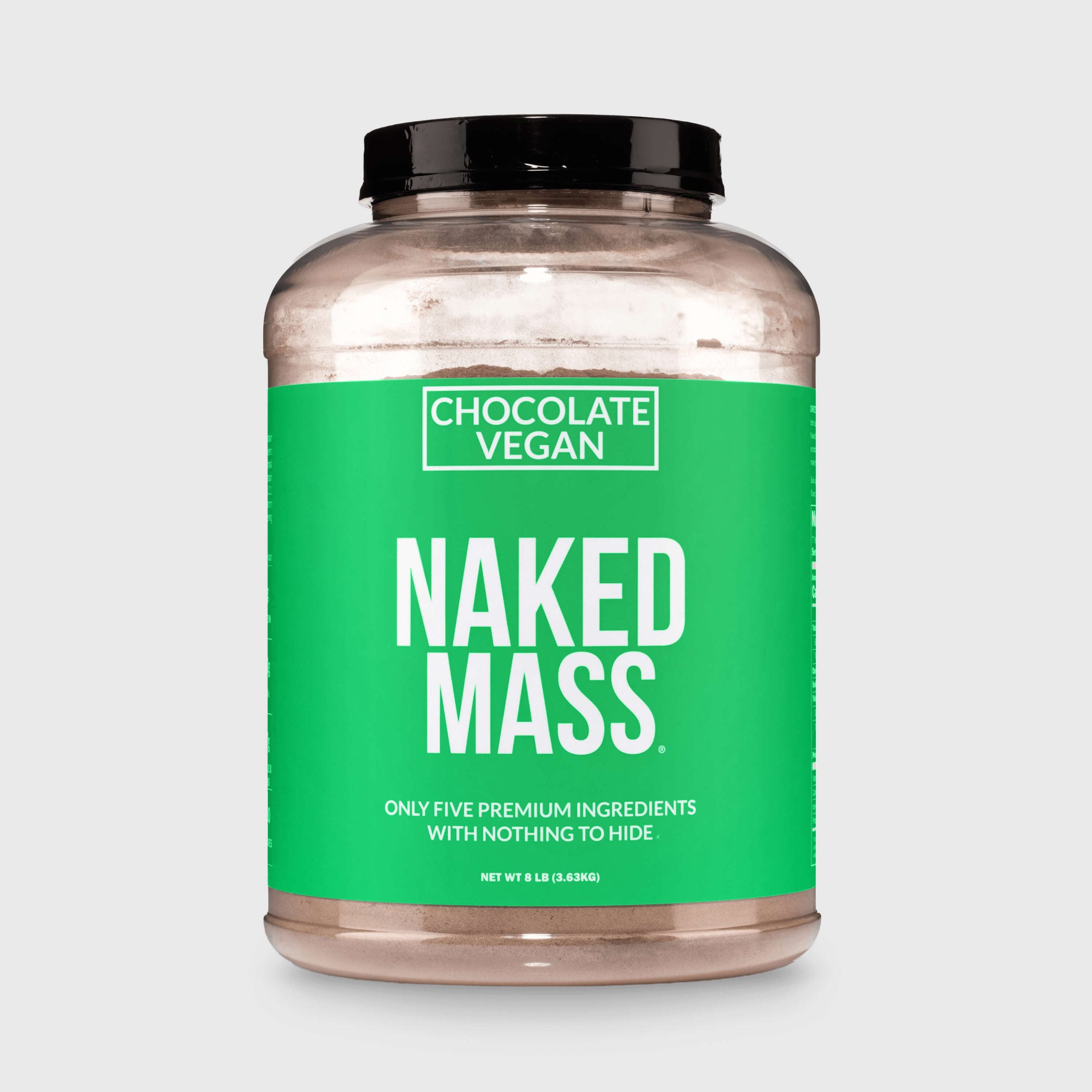 Chocolate Vegan Mass Gainer Supplement - Chocolate (Vegan) | Simple Strength And Size Support