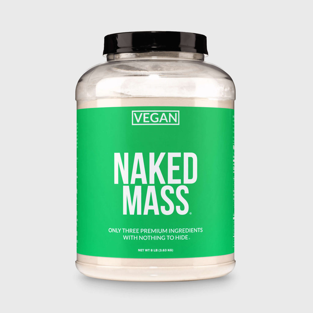 Vegan Mass Gainer Supplement - Unflavored (Vegan) | Simple Strength And Size Support