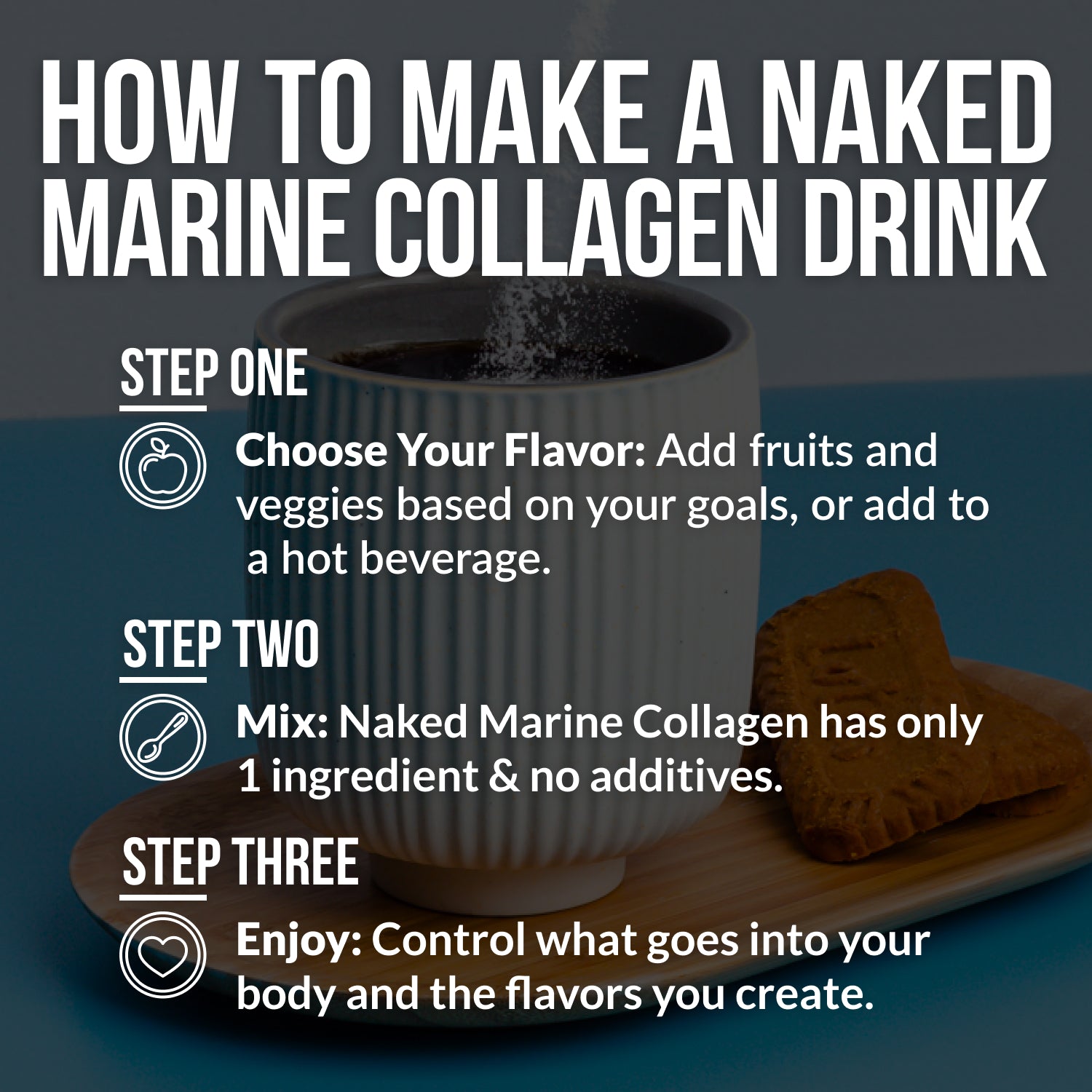 Marine Collagen Peptides Protein Powder - Marine Collagen | Everyday Wellness Protein Boost