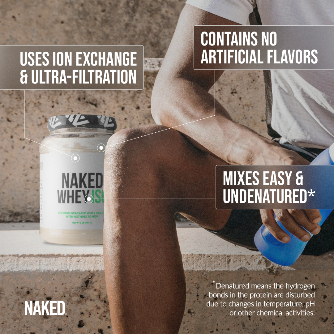 Vanilla Grass-Fed Whey Isolate Protein Powder - Vanilla | Minimal Ingredient Fitness Fuel