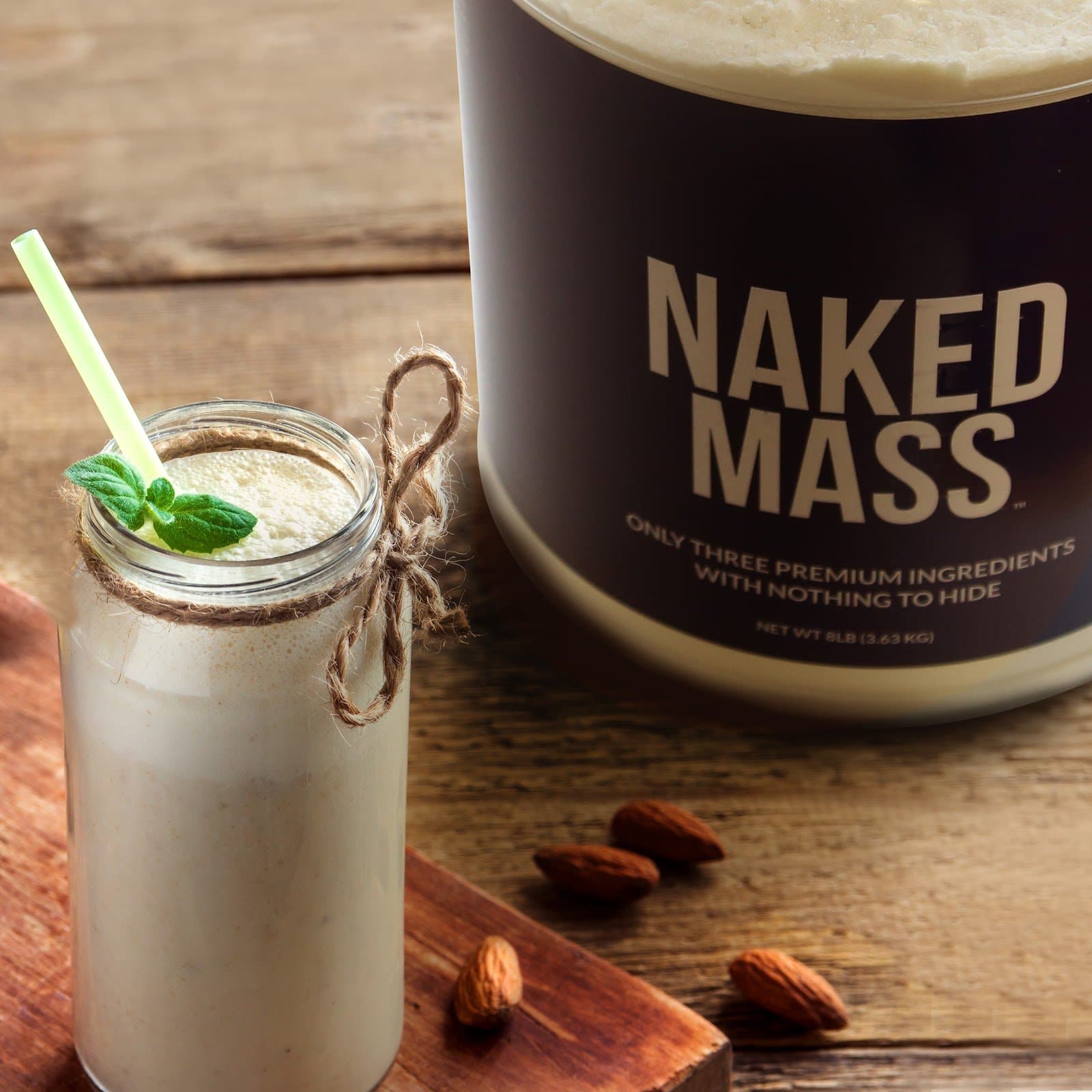 Mass Gainer Protein Supplement - Unflavored | Simple Strength And Size Support